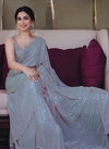 322 Sequence Wholesale Party Wear Georgette Sarees Catalog
